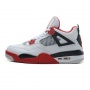 乔丹 4代 白黑红 高版本 防滑 减震 篮球鞋男款运动鞋